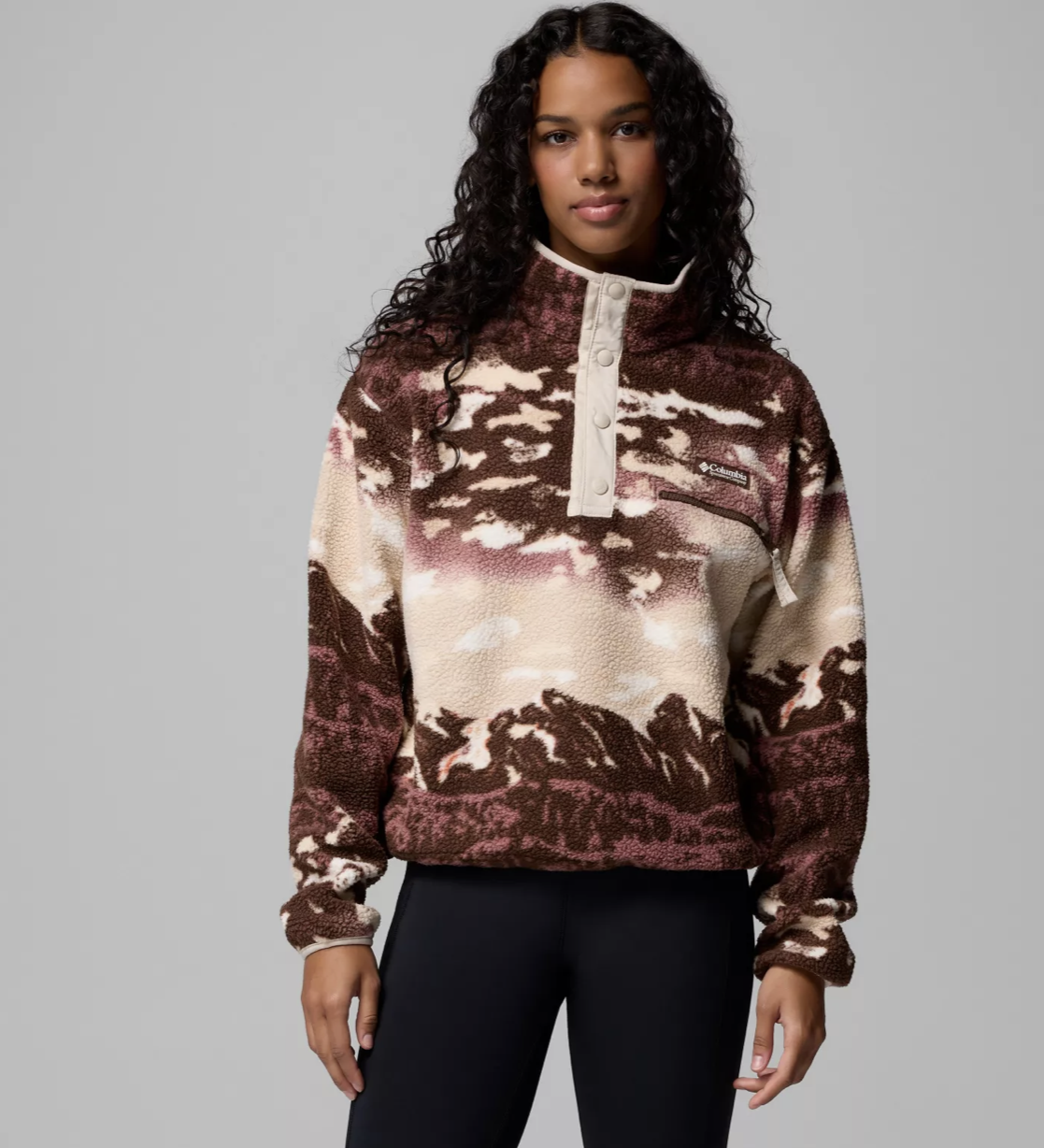 Helvetia™ II Printed Cropped Half Snap – Image 4