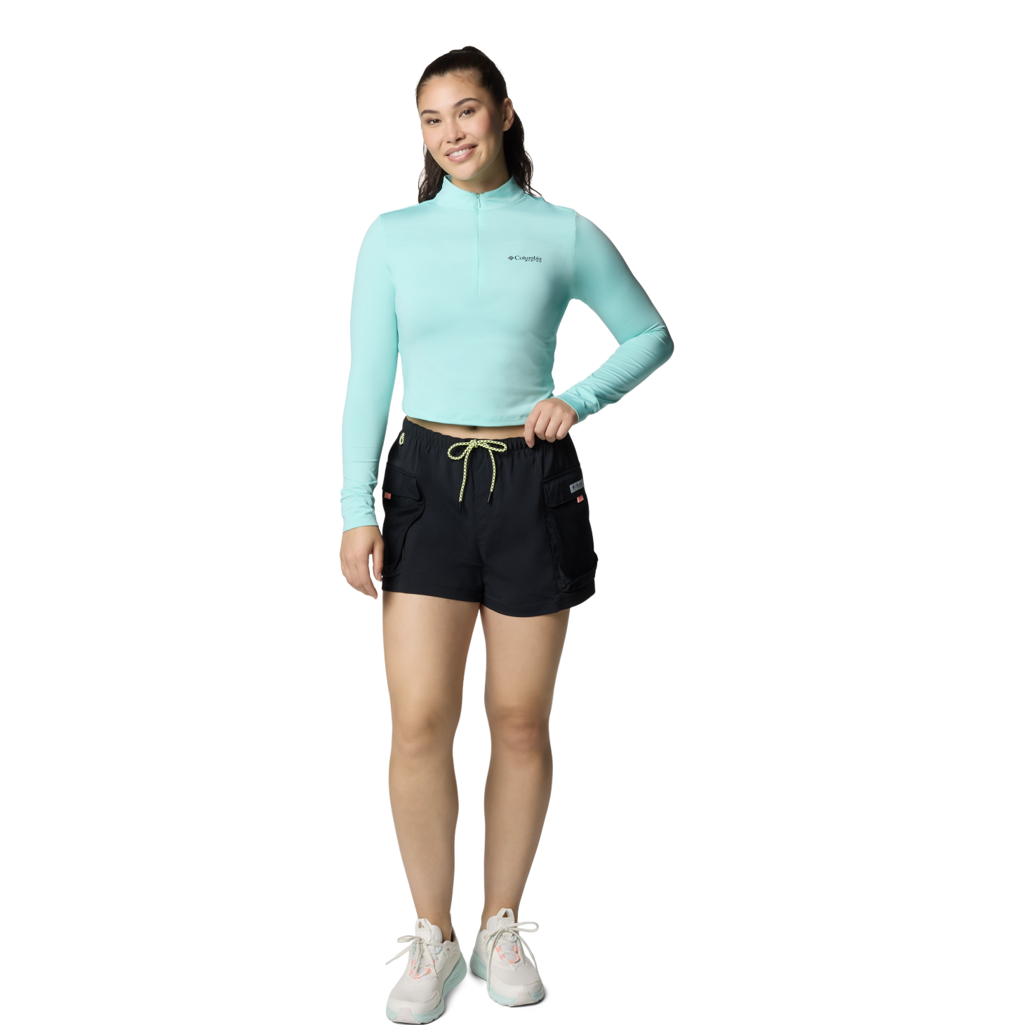 PFG Open Water™ Cropped 1/4 Zip – Image 3