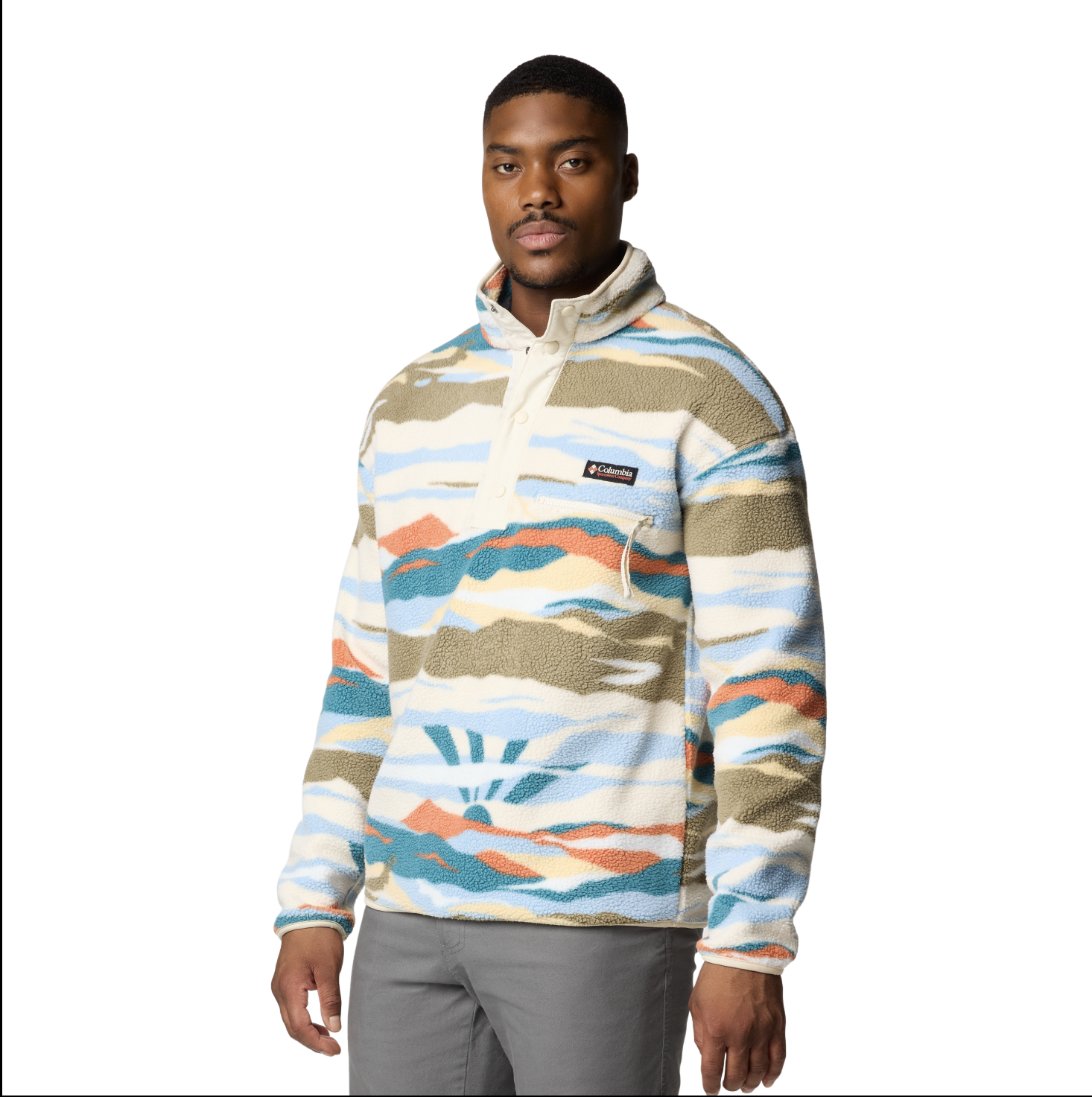 Helvetia™ II Printed Half Snap Fleec – Image 4