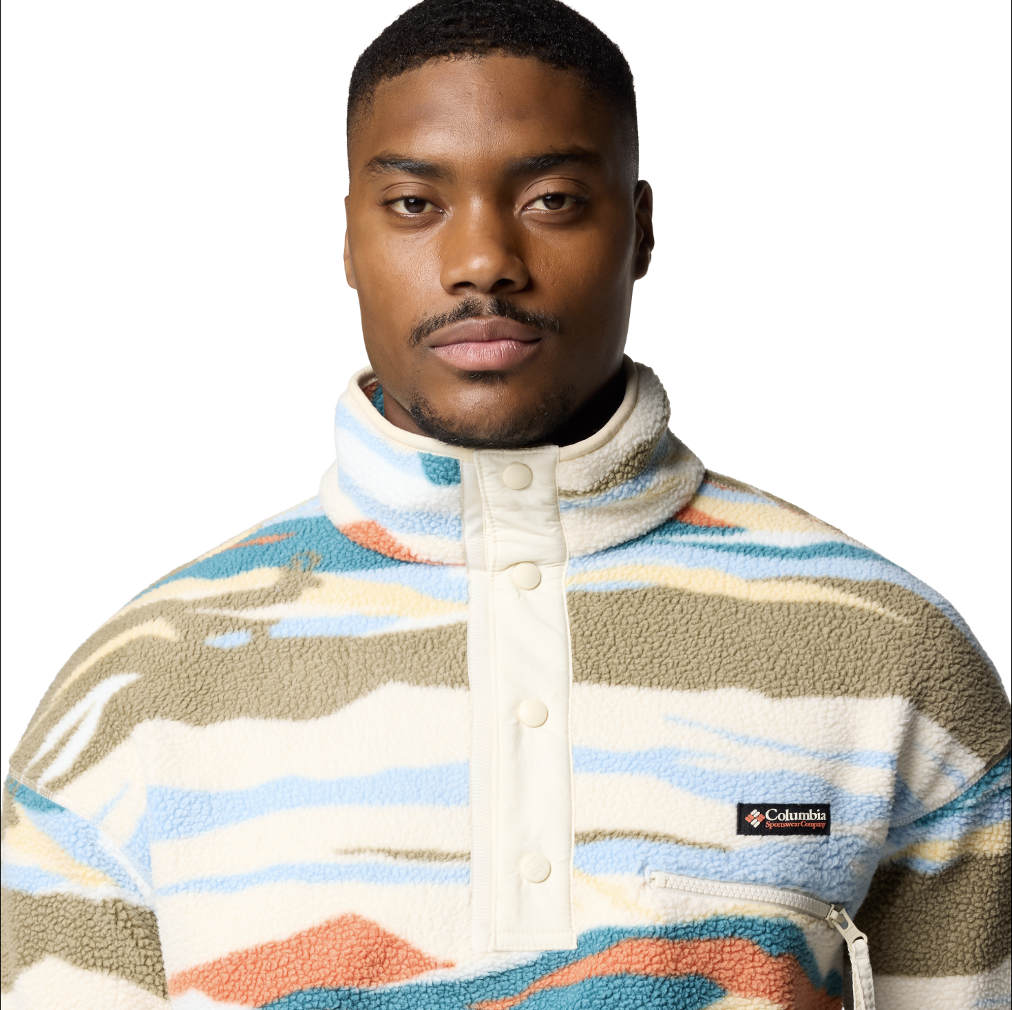 Helvetia™ II Printed Half Snap Fleec – Image 5