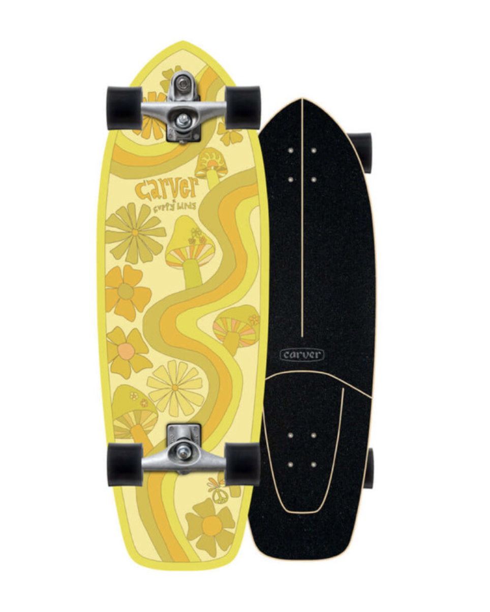 surfskate carver Trippy Hippy 30.25 C7