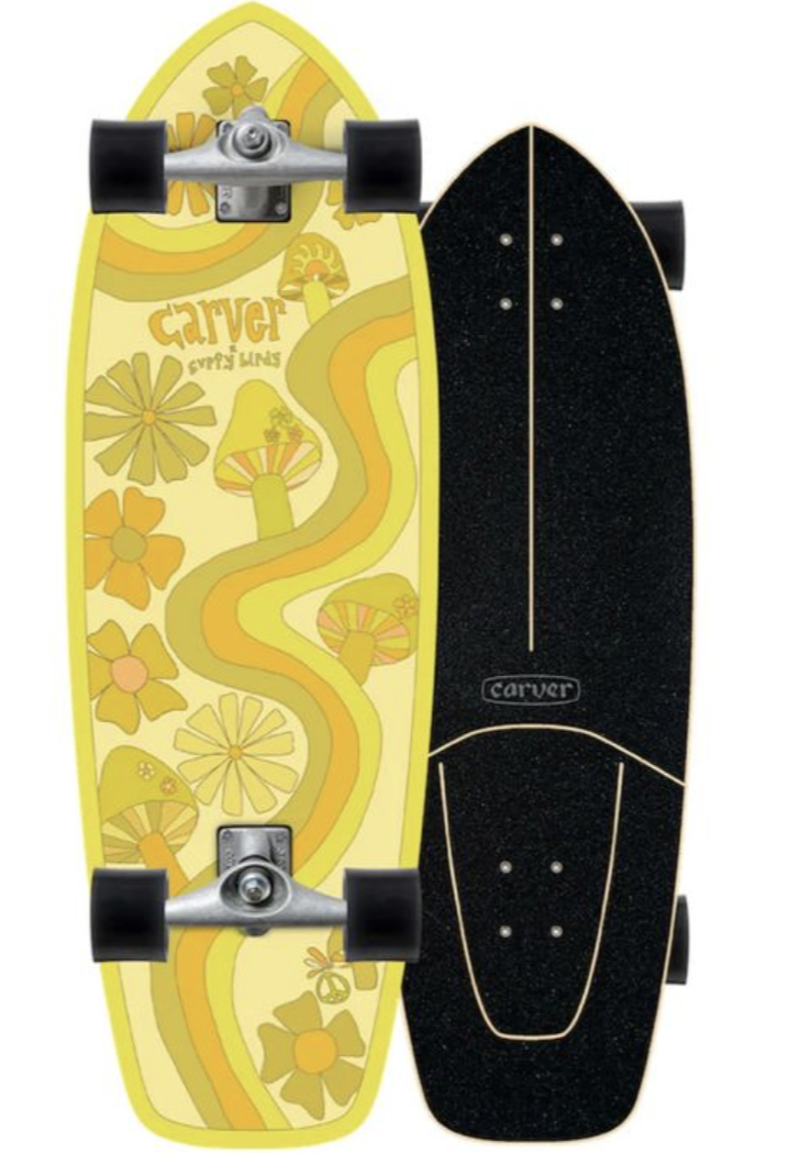 surfskate carver Trippy Hippy 30.25 CX